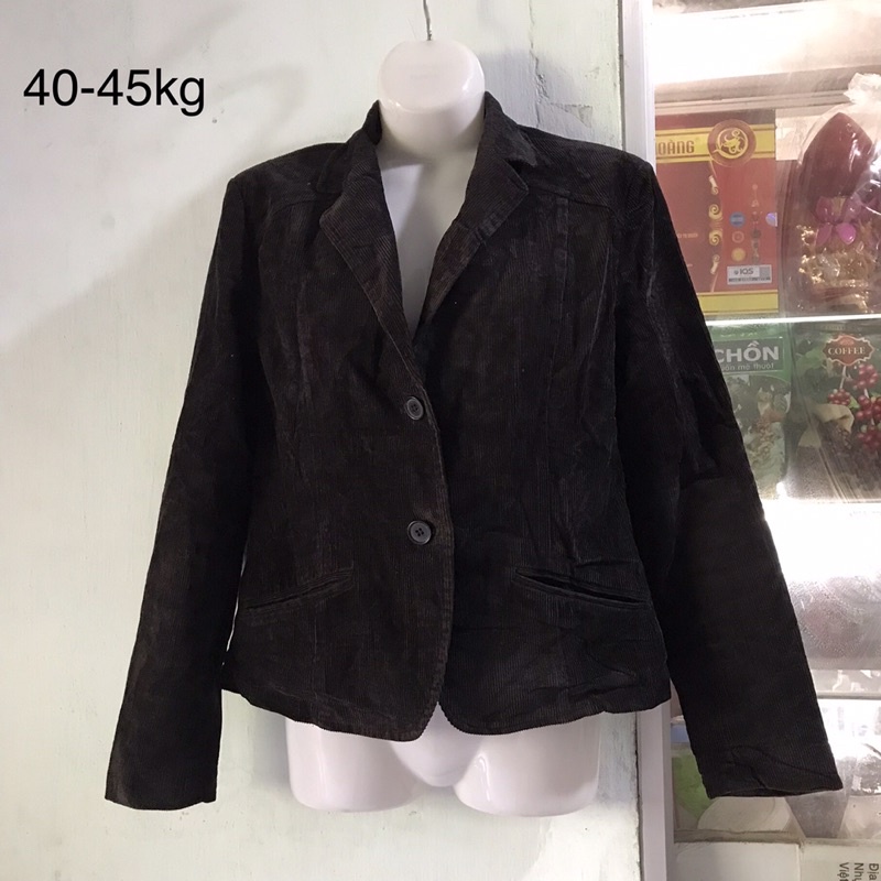 Hàng si tuyển.ÁO VES CÔNG SỞ NHUNG TĂM CHO NỮ size nhỏ