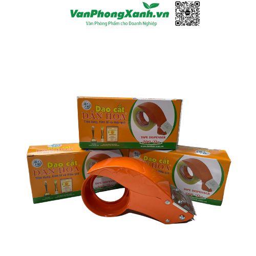 Cắt băng dính cầm tay Dân Hoa 5cm cỡ đại  Văn Phòng Xanh