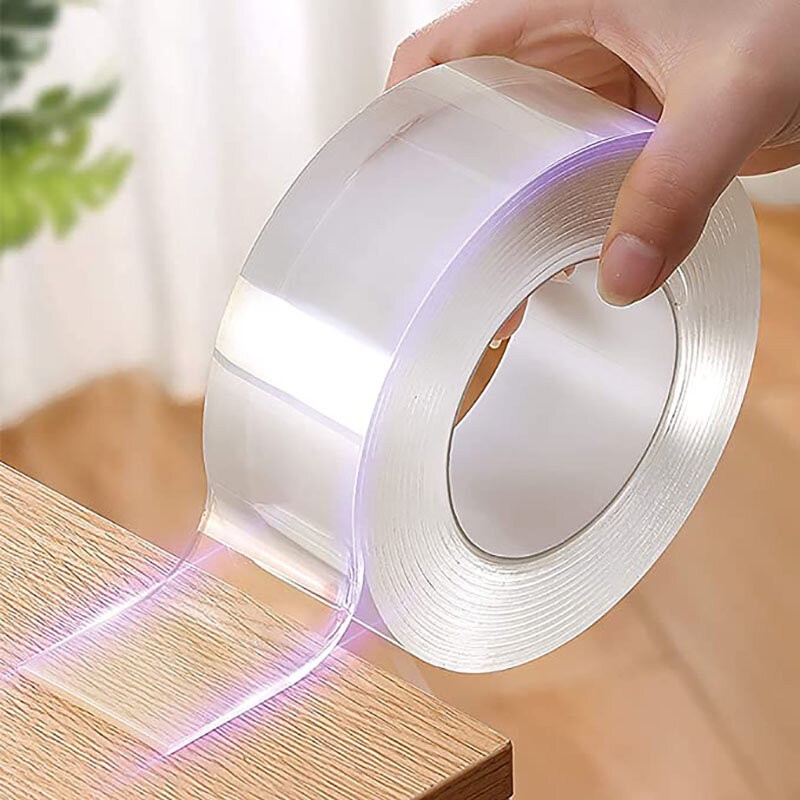 Băng keo nano 2 mặt G01 siêu dính trong suốt, đa năng, tiện dụng, cao cấp, giá rẻ