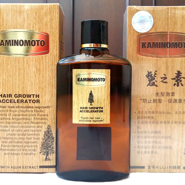 Tinh Dầu Kích Thích Mọc Tóc Kaminomoto Hair Growth Accelerator Nhật Bản 150ml - Mẫu Mới Chai Nhựa