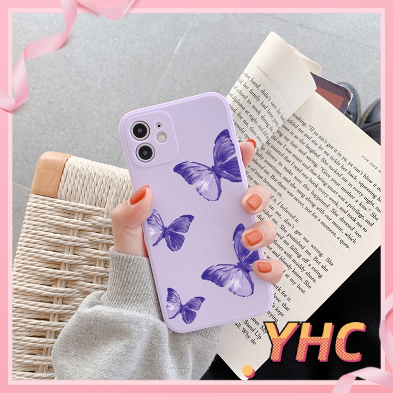 ốp iphone Tím Họa Tiết Bướm tương thích iPhone 6/6plus/6s/6splus/7/7plus/8/8plus/x/xs/xr/xsmax/11/12/13/pro/max/plus/promax-3069