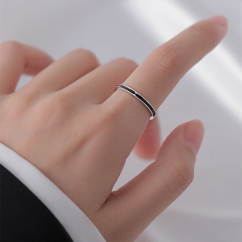 Nhẫn Hở Màu Bạc Thiết Kế Độc Đáo Thời Trang G114