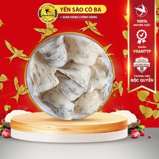 Tổ Yến Tai A ít Lông [Hộp 50/100 Gram][Có Quà Chưng ] YẾN SÀO CÔ BA- Nguyên chất 100% Không Tẩm Đường