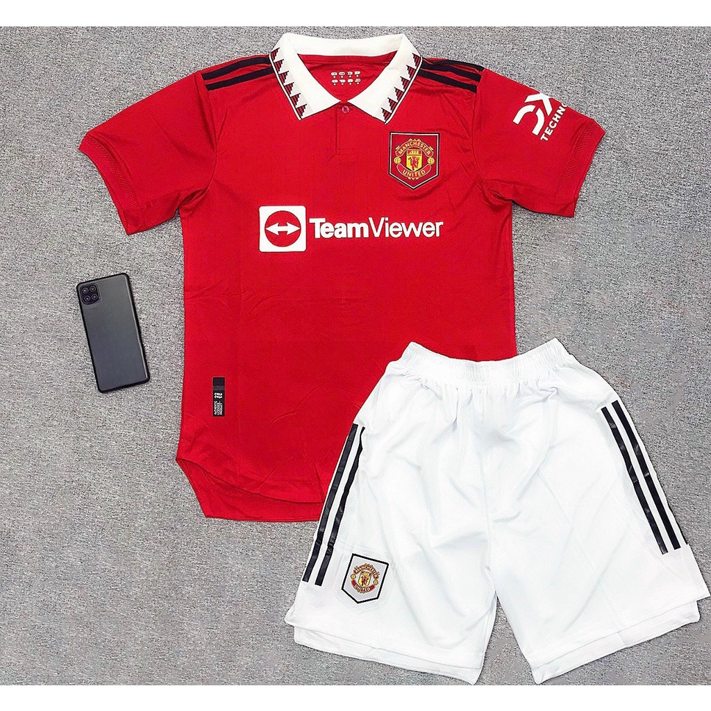Áo Bóng Đá CLB Manchester cao cấp chuẩn áo đấu đội MU mùa giải 2022/23 - Gia Bảo Sport
