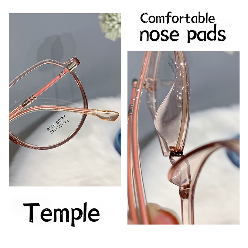 Mắt Kính TR90 Chống Bức Xạ Phong Cách Hàn Quốc Dành Cho Nữ