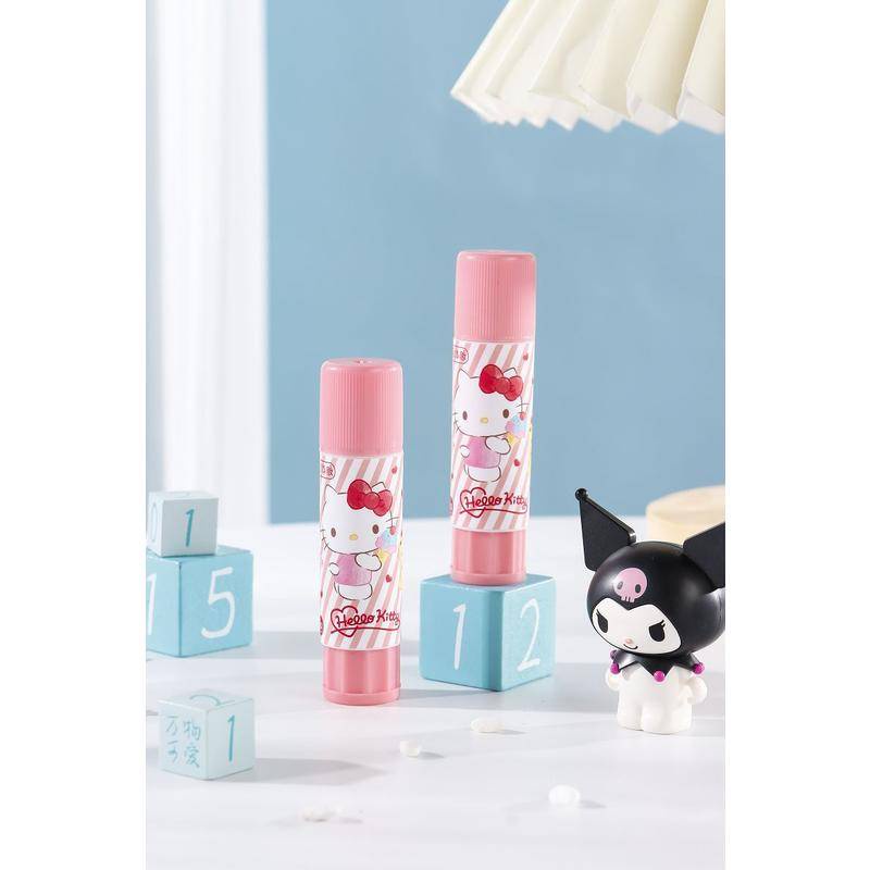 Set 4 Keo Cứng Trơn Siêu Dính Cho Bé Sanrio Mymelody Kuromi Cinnamoroll