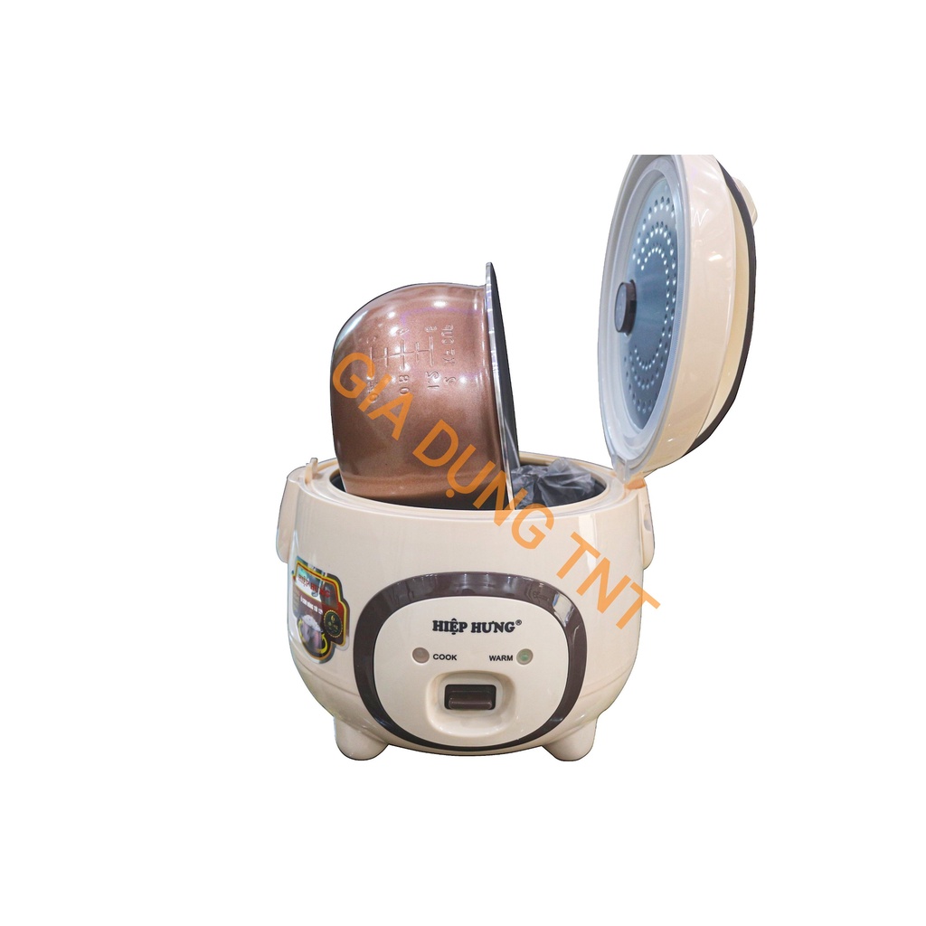 Nồi Cơm Điện Hiệp Hưng Cao Cấp CC88 Lòng Niêu Dày Dặn, Tặng Kèm Giá Hấp, BH Chính Hãng 24 Tháng