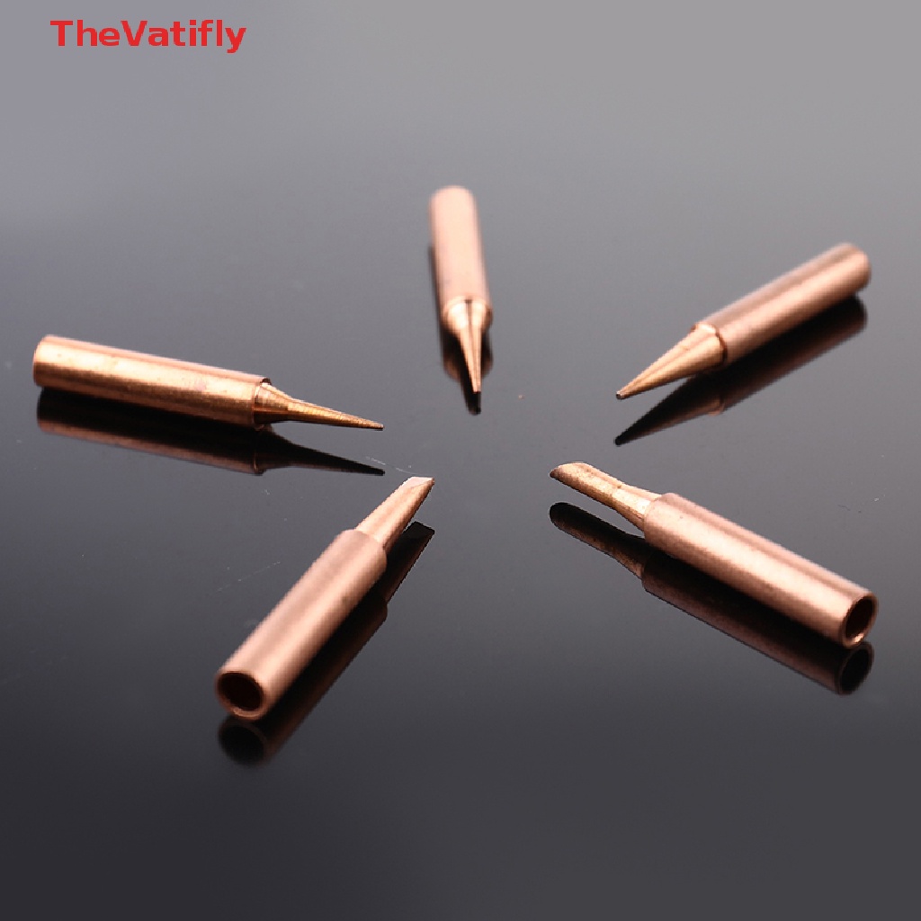 Bộ 5 Đầu Mũi Hàn Bằng Đồng Nguyên Chất Chuyên Dụng