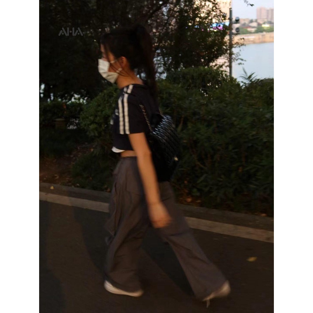 AHA OFFICIAL Ba Lô Da Bóng Hình Vuông Đính Đá Phối Dây Xích Thời Trang Dành Cho Nữ