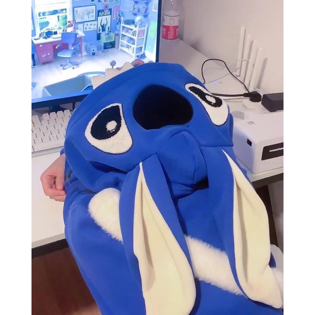 Áo khoác hoodie hoodie zip có mũ form rộng phong cách Ulzzang trẻ trung cá tính