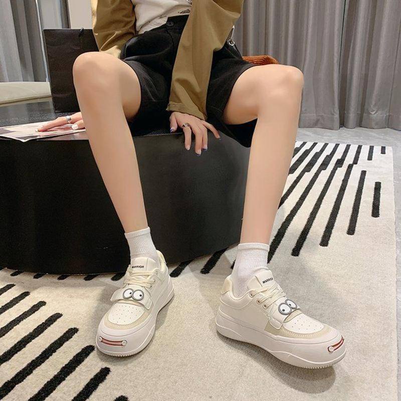 Giày Thể Thao Đế Dày Hở Ngón Thoáng Khí Hình Mặt Cười Dễ Thương Thời Trang Mùa Hè 2022 Phong Cách Hàn Quốc Cho Nữ