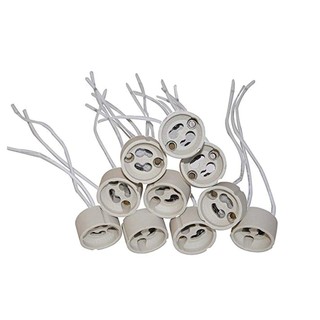 Đui sứ lắp bóng đèn led GU10