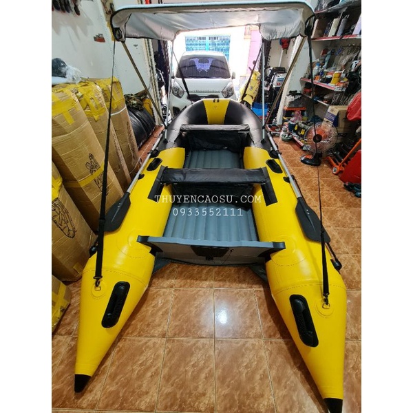 Thuyền hơi câu cá Winboat Jetpro 380