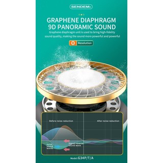 Tai nghe Sendem G34A chân 3.5mm