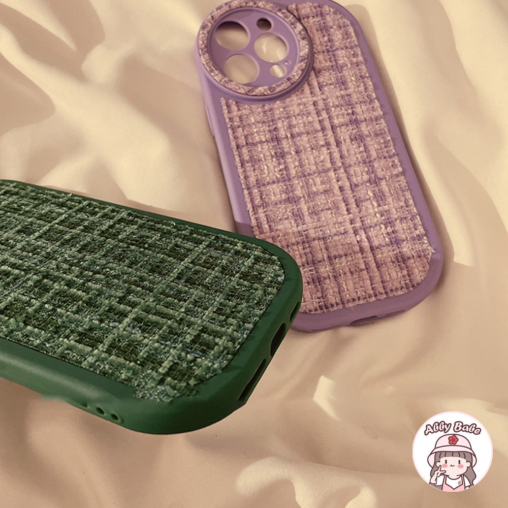 Ốp Điện Thoại Da Giả Viền TPU Dẻo Màu Nâu Cổ Điển Chống Bám Mồ Hôi Cho IPhone 14 Pro Max 11 13 12 11 Pro Max X XS XR