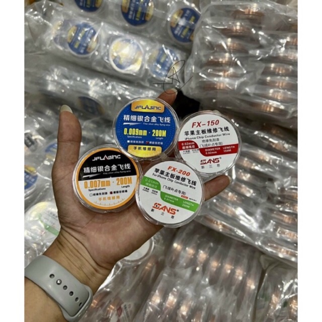 Dây đồng câu home , câu mạch linh kiện 0.007 | 0.009 | 0.01 | 0.02mm x 200M