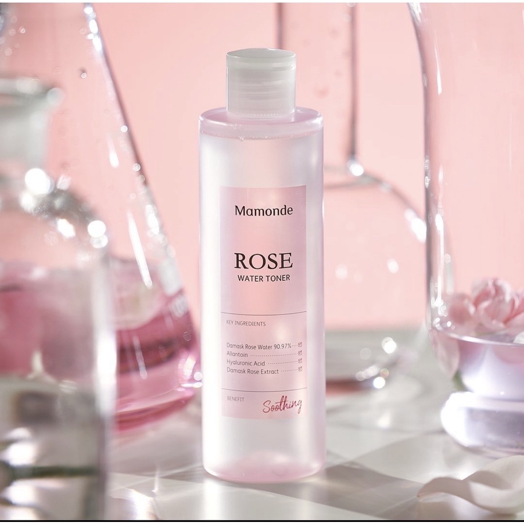 MAMONDE Toner Nước Hoa Hồng 250ml / 500ml