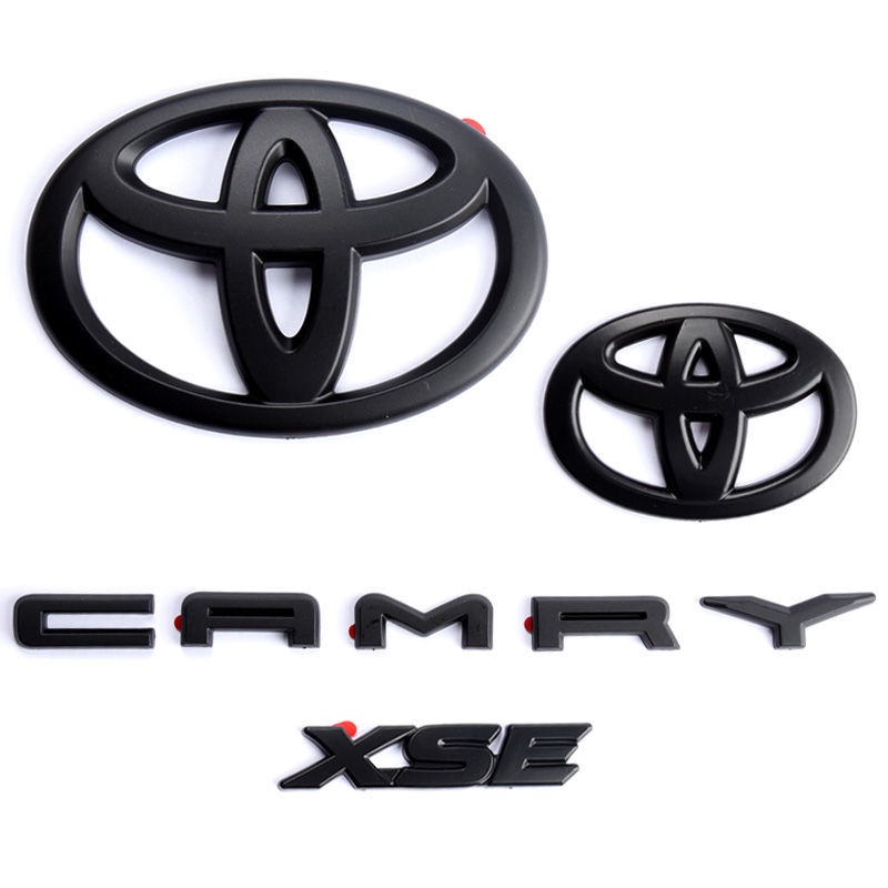 Miếng Dán Logo Chữ camry Màu Đen Trang Trí Đuôi Xe Hơi