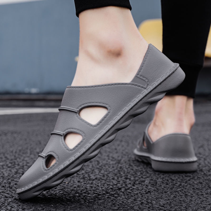 Dép Sandal Đế Mềm Chống Trượt Thoáng Khí Thời Trang Mùa Hè Cho Nam