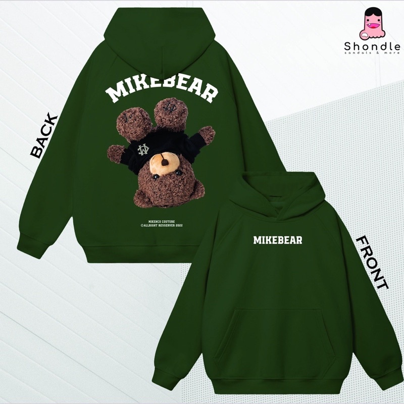 Áo Hoodie MIKENBEAR Nam Nữ, Áo Hoodie Nỉ Mikenco Chất Dày Dặn Hàng Loại 1