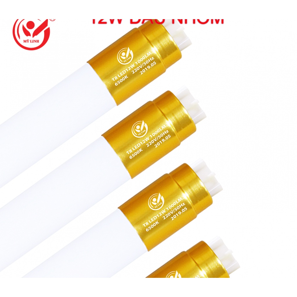 (HCM) Bóng đèn tuýp led T8 0.6 12W Đầu nhôm - DW-LH0024A - Bảo hành 12 tháng - Mỹ Linh