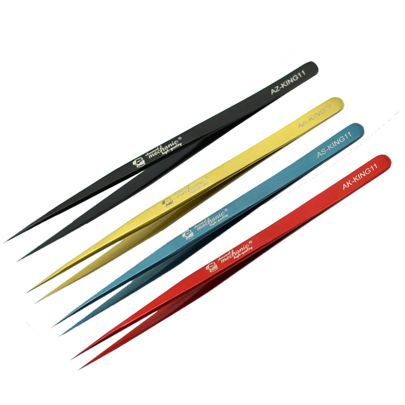 Nhíp Cơ Khí Bent / Sharp Siêu Bền Độ Bền Cao Cho SMD PCB BGA