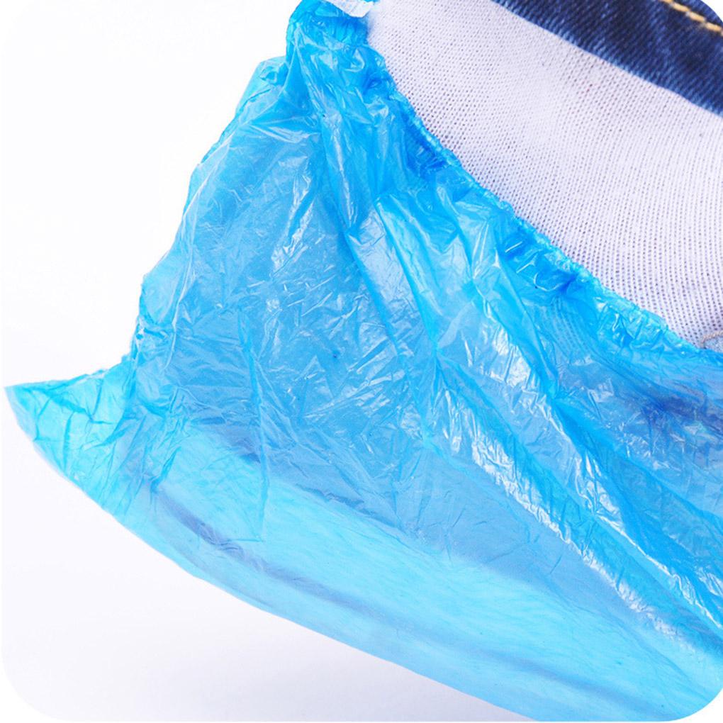 Bộ 100 Vỏ Bọc Giày Chống Bụi Không Thấm Nước Dùng Một Lần Tiện Lợi