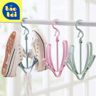 Móc Nhựa Phơi Giày Dép Đa Năng