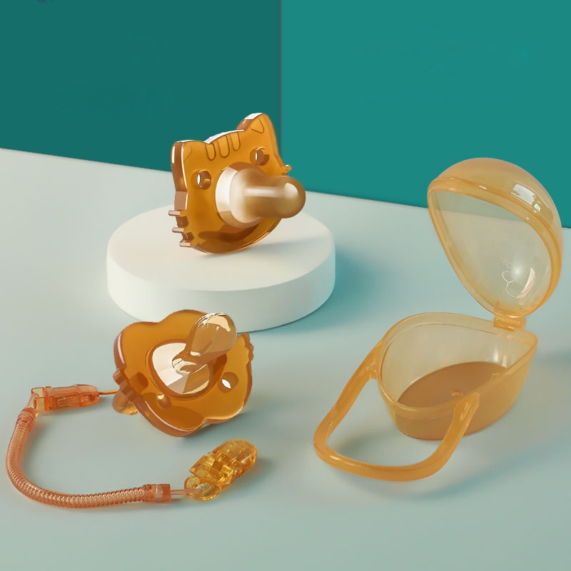 Núm Ti Giả Bằng Silicone An Toàn Dành Cho Trẻ Sơ Sinh