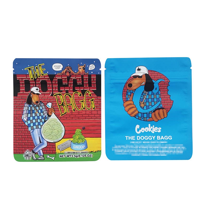 Set 100 Túi Đựng Kẹo / Bánh Quy / Mã Vạch / Mã Vạch Có Khóa Kéo 10.5x12.5 + 2.5cm