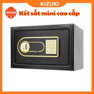 Két Sắt Mini An Toàn Có Mật Khẩu - Két Sắt Mini Thông Minh Chống Cháy Độ Bảo Mật Cao