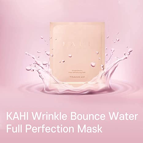 CẤP ẨM, PHỤC HỒI ĐỘ ĐÀN HỒI CHO DA KAHI WRINKLE BOUNCE WATER FULL PERFECTING MASK