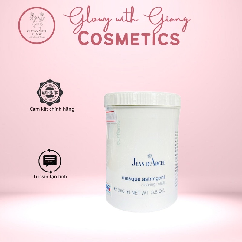 Mặt nạ đất sét Jean D'arcel Clearing Mask 250ml