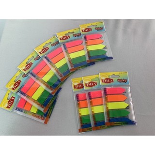 Giấy note ký - phân trang 5 màu mũi tên