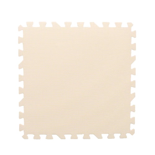 Daiso Thảm ghép 45x45 cm Eva Puzzle Mat -45Cm X 45Cm - 17.7In X 17.7In - Ivory-