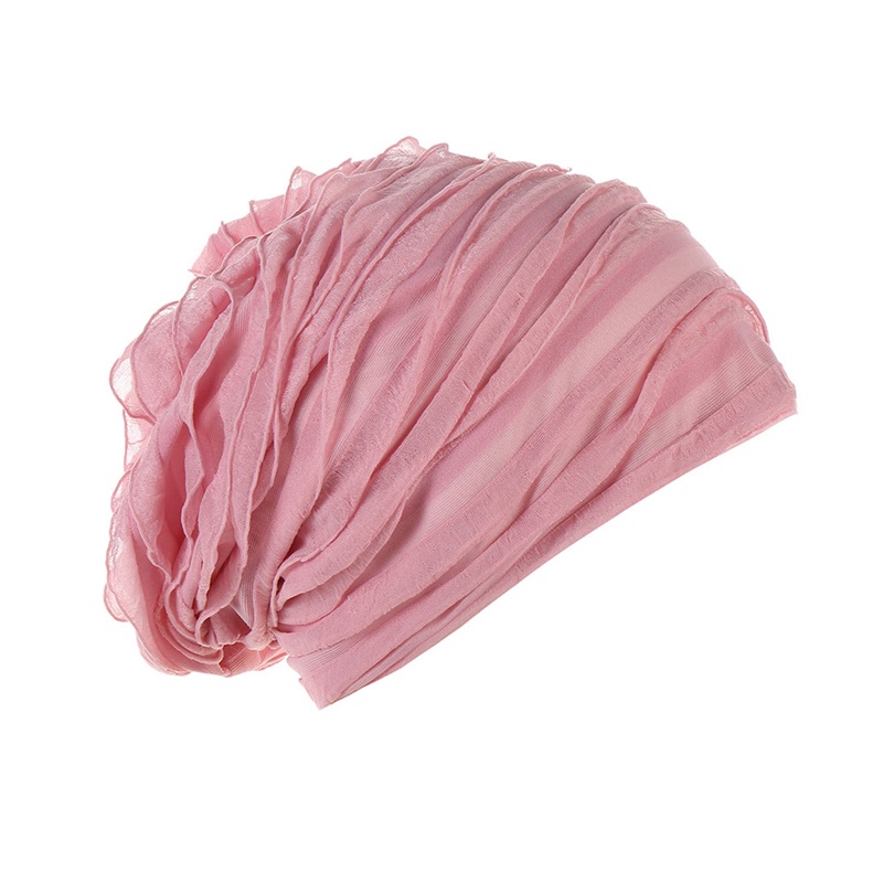 1 Mũ Turban Giữ Ấm Thoáng Khí Thời Trang Xuân Thu Cho Bạn Gái