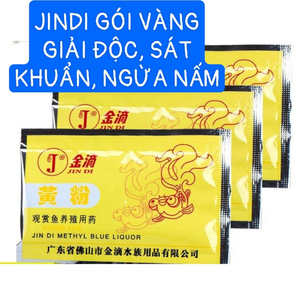JINDI GÓI VÀNG BỆNH NẤM TRẮNG CHO CÁ