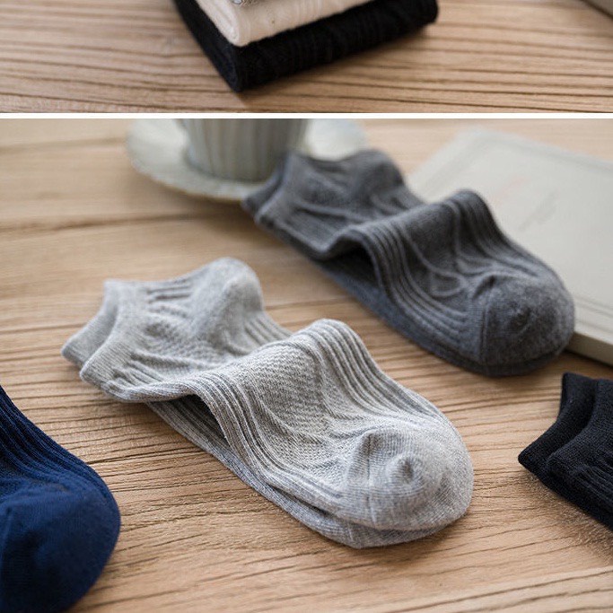 Tất Vớ Nam Cổ Ngắn , Chất Liệu Cotton Co Giãn Thoáng Khí , Phù Hợp Cho 4 Mùa 88343 Shopkhotong vp88