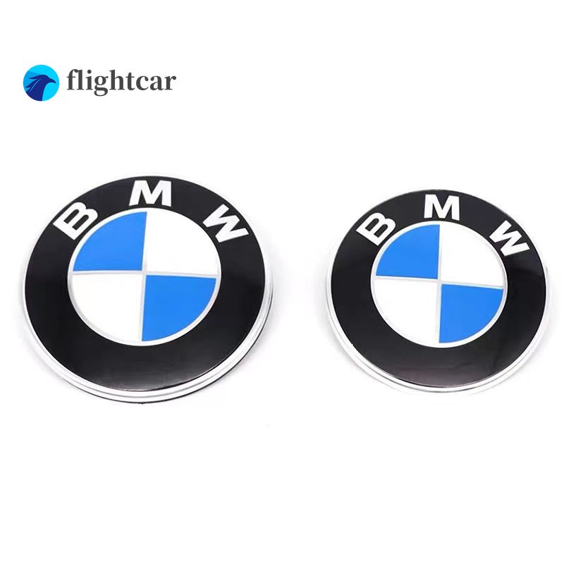 Logo Trang Trí Mui Xe Hơi Bmw E46 E39 E38 E90 E60 Z3 Z4 X3 X5 X6 74mm 82mm