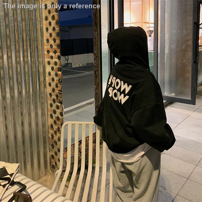 Áo hoodie Dáng Rộng Lót Nhung Dày Dặn Màu Xanh Lá Thời Trang Thu Đông 2022 Mới Cho Nữ