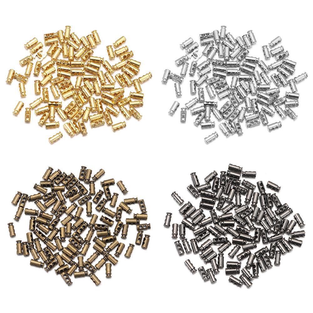 Set 1 100 Nút Cài Mini 7mm Bằng Kim Loại Chuyên Dụng Làm Đồ Thủ Công DIY