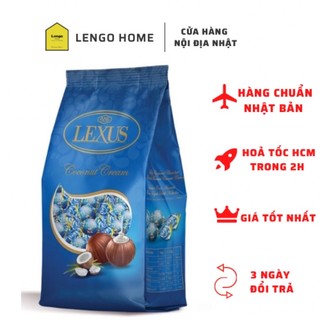 Kẹo socola nhân kem dừa 1kg - turkey/ anl lexus chocolate with coconut cream 1kg