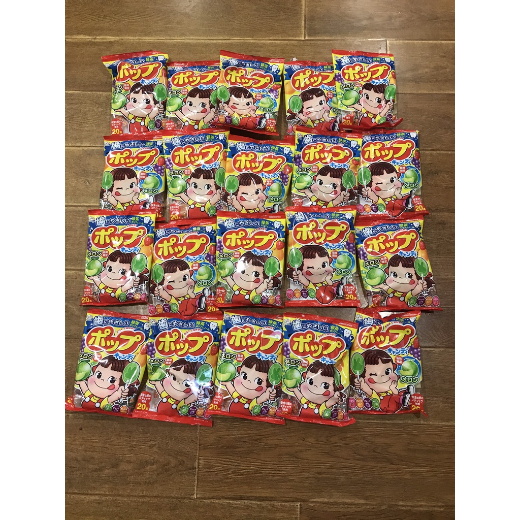 Kẹo mút chống sâu răng  cho bé  Pop Candy 21 cây Nhật Bản