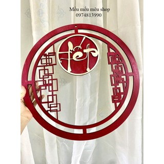 Phôi làm Vòng treo, vòng đào đông, vòng nguyệt quế trang trí lễ tết, kích thước 40cm