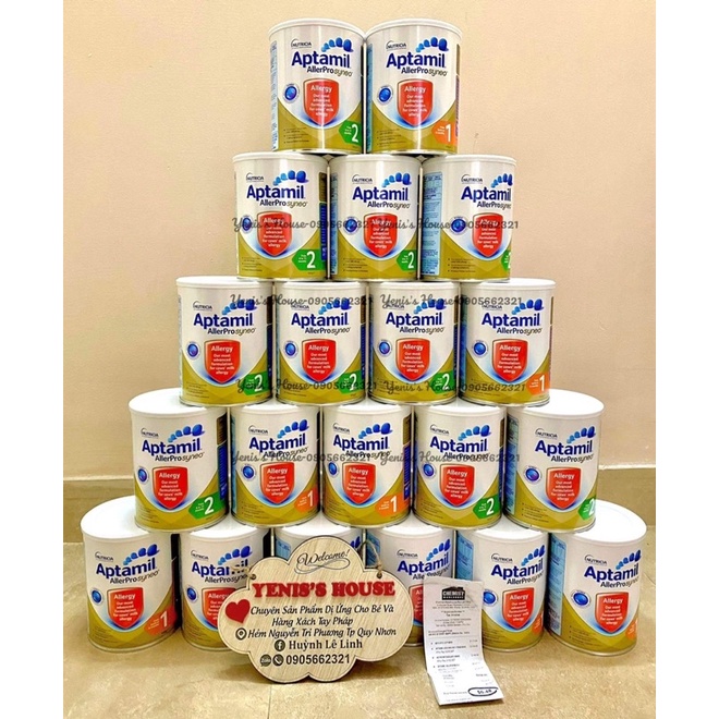 Sữa Aptamil AllerPro Syneo - Cho bé dị ứng đạm bò & bất dung nạp Lactose