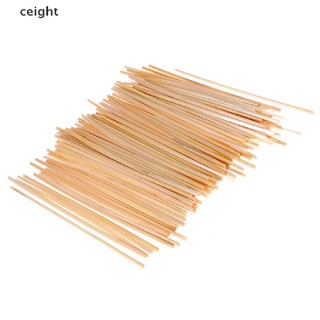 Bộ 100 ống hút rơm lúa mì 20cm thân thiện với môi trường