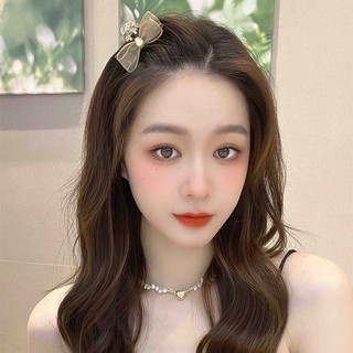 Kẹp Tóc Nơ Đính Đá Thời Trang Cho Nữ