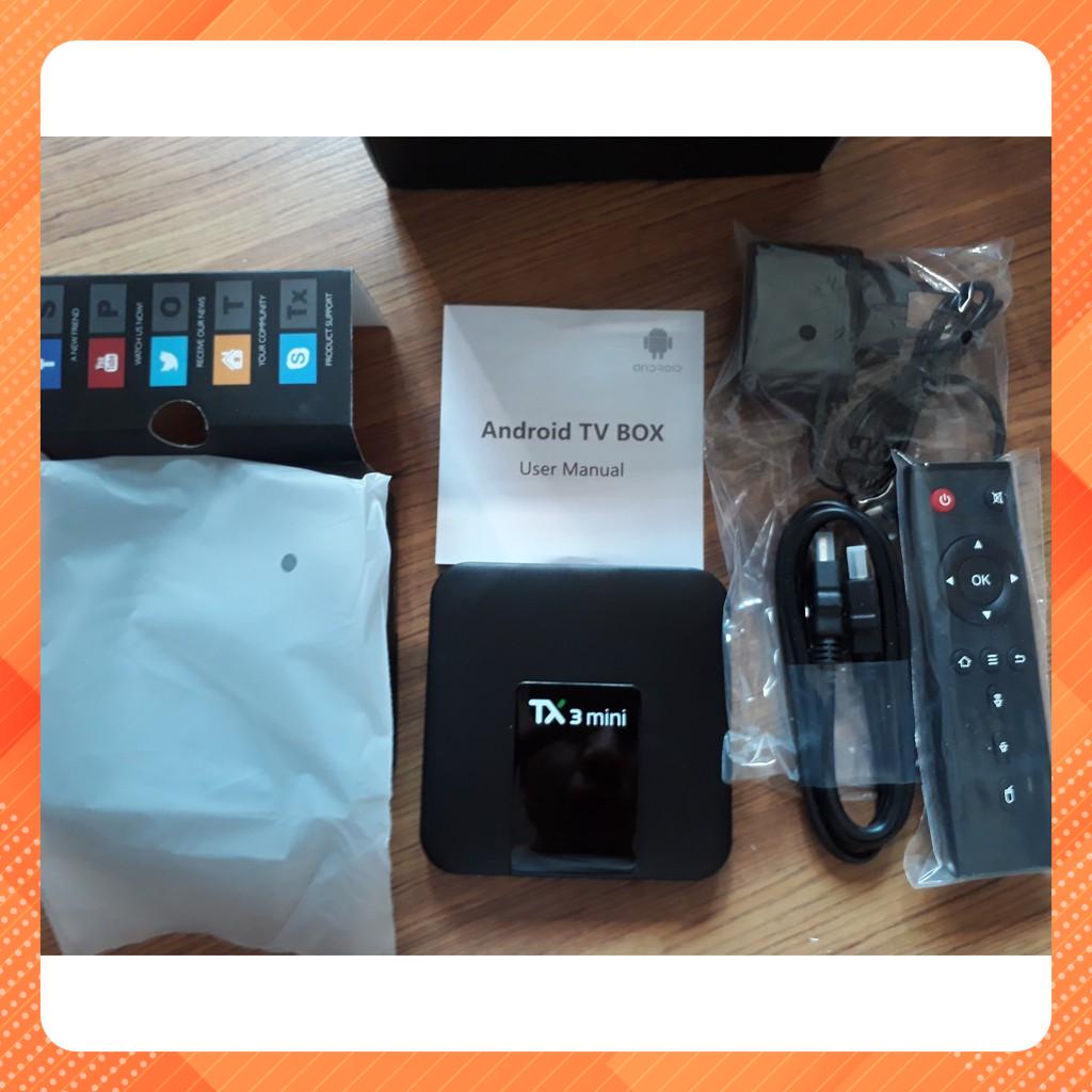 Android Tivi Box Tx3 Mini Ram CPU S905 - Ram 2GB, Rom 16GB