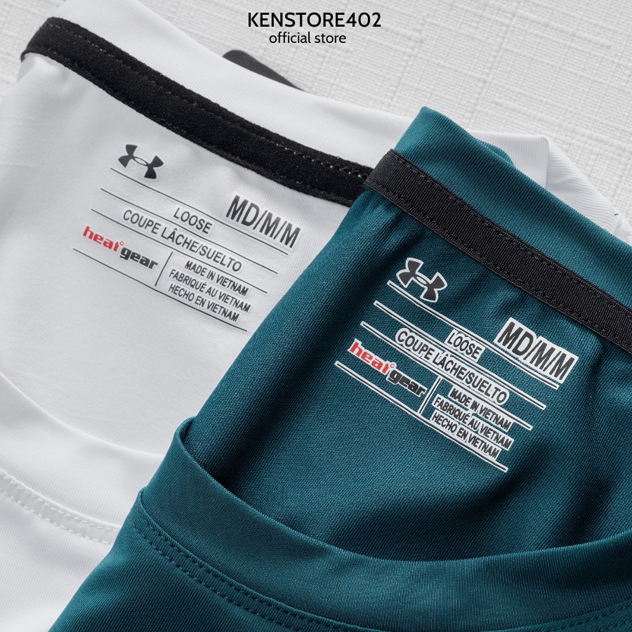 Áo thun thể thao nam, thun lạnh co dãn thoải mái thoáng mát, logo in công nghệ cao sắc nét, vân dập độc đáo - A46