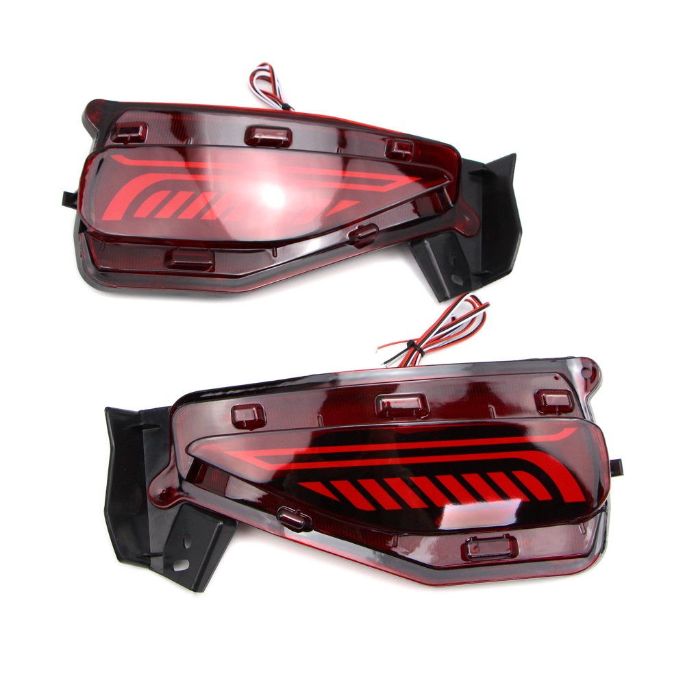 Cặp đèn LED phanh đuôi xe màu đỏ thích hợp cho Toyota Fortuner 2015 2016 2017 2018 2019 2020 2021 2022 2020 2021 2022